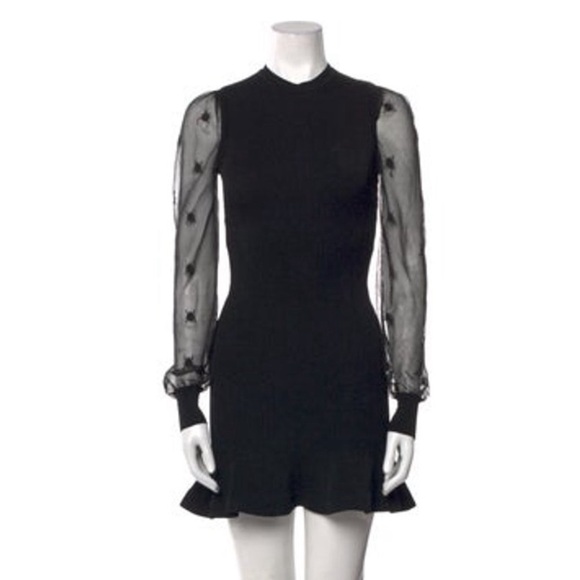 Worn once ALEXANDER MCQUEEN couture black dress - Picture 2 of 14